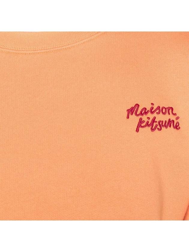 Maison Kitsune logo embroidery women s brushed sweatshirt MW00314 P822 - POLO RALPH LAUREN - BALAAN 4