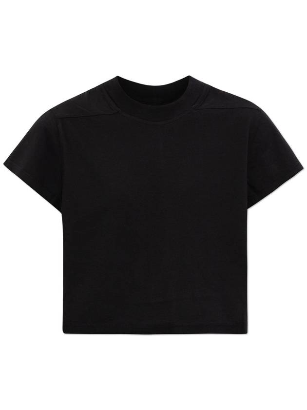 Rick Owens DRKSHDW Top Cropped Small Level T, Women's, Black - RICK OWENS - BALAAN 1