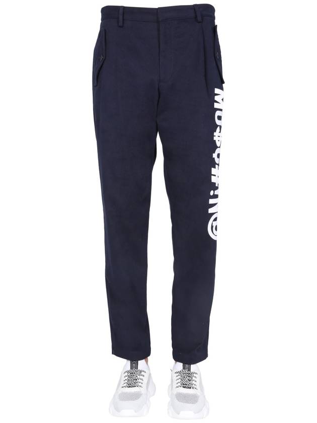 SYMBOLS Logo Trousers 030570211510 B0040297126 - MOSCHINO - BALAAN 2