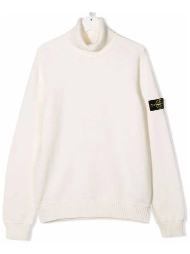 Kids Wappen Turtleneck Knit 7516504A2 V0001 - STONE ISLAND - BALAAN 1