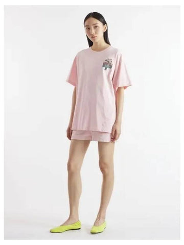 Women s Relax Fit T Shirt Milk Shake Domestic Product GM0024061950106 - MAISON KITSUNE - BALAAN 1