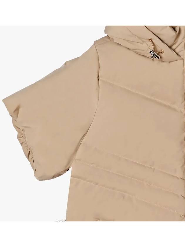 Women s Driving Short Sleeve Down Vest DF48DV32 BEIGE - DRUH GOLF - BALAAN 6