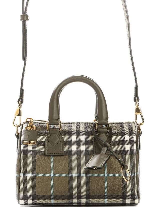 Check mini bowling bag olive green 8074512 - BURBERRY - BALAAN 2