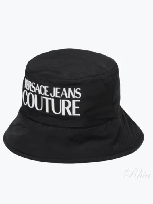 Lettering logo printing puffer bucket hat 75YAZK04ZS797 L01 - VERSACE - BALAAN 1