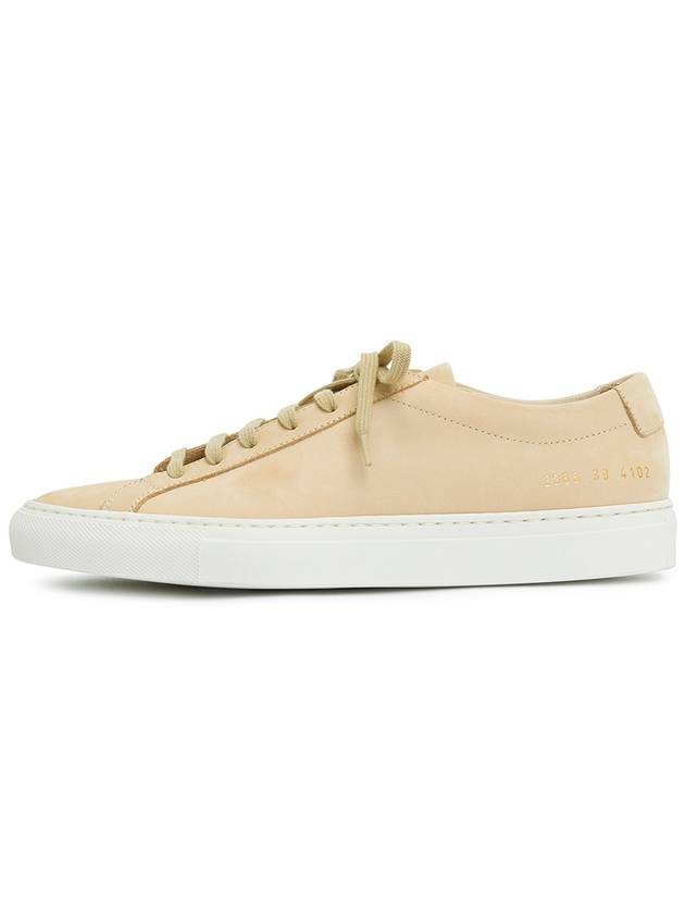 Original Achilles Low Top Sneakers Beige - COMMON PROJECTS - BALAAN 5