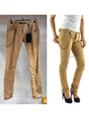 Women's Dring chain slim skinny jeans beige 75LA0279 - DSQUARED2 - BALAAN 1