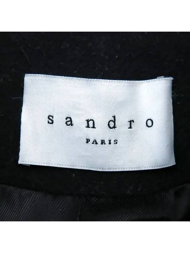 Smith Market used luxury goods black coat women s clothing - SANDRO - BALAAN 4