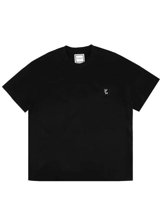 Seoul Embossed Back Logo Short Sleeve T-Shirt Black - WOOYOUNGMI - BALAAN 1