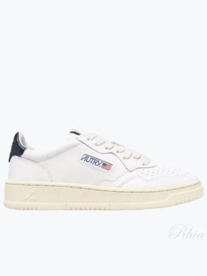 Medalist Black Heel Tab Low Top Sneakers White - AUTRY - BALAAN 2