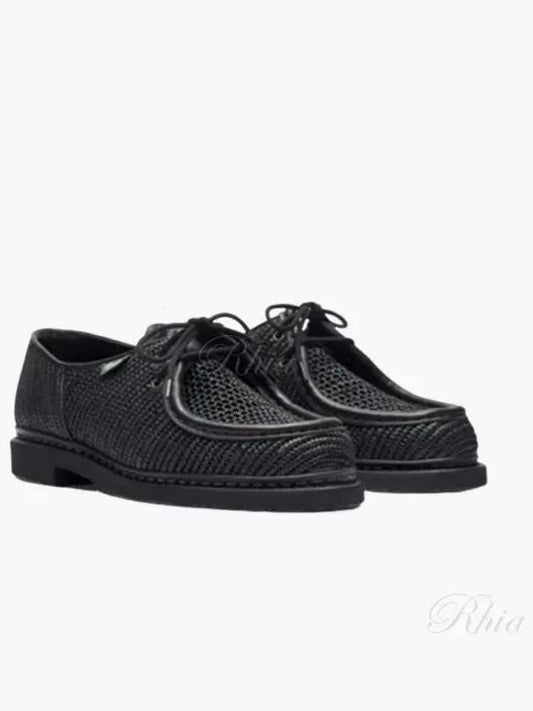 Michael H Raphia Derby Black - PARABOOT - BALAAN 2