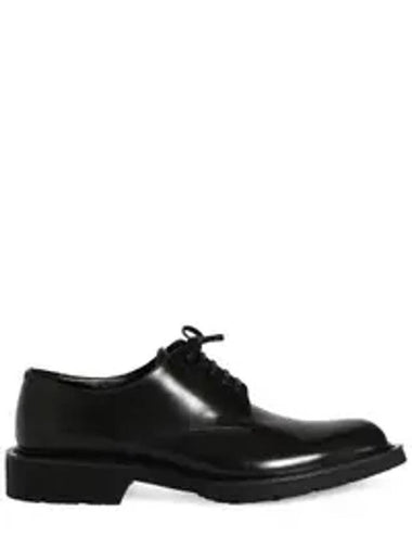 Army Lace Up Calfskin Derby Black - SAINT LAURENT - BALAAN 1