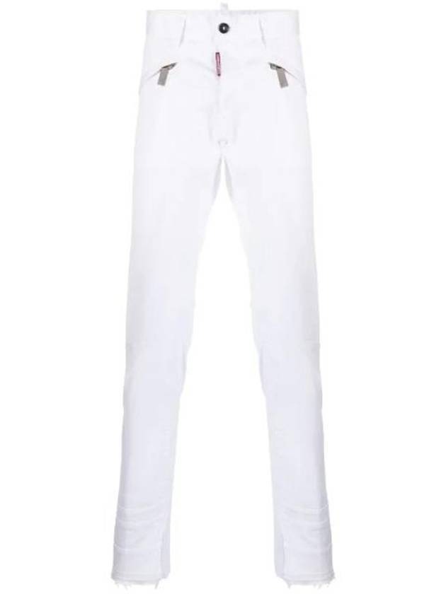 Men's Cool Guy Straight Pants White - DSQUARED2 - BALAAN 1