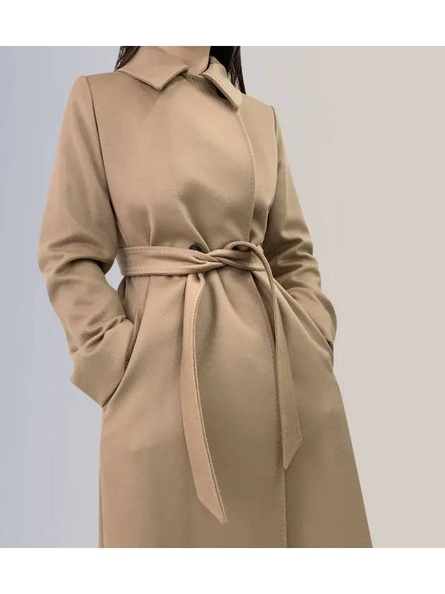 Bcollag Style Wool Single Coat Beige - MAX MARA - BALAAN 11