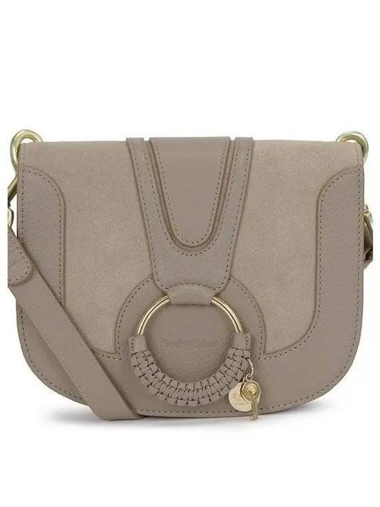 Hana Suede Cross Bag Morty Grey - CHLOE - BALAAN 2