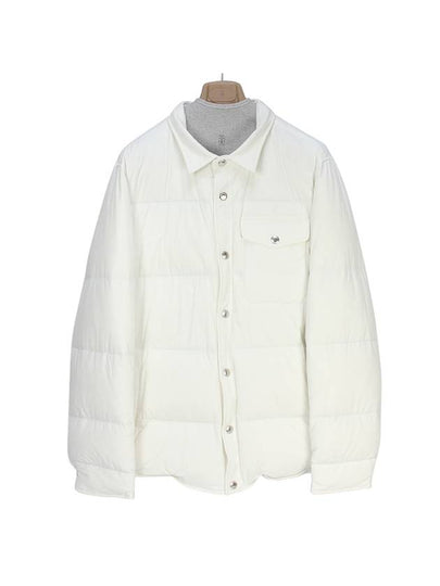 Men's Down Padding White - BRUNELLO CUCINELLI - BALAAN 2