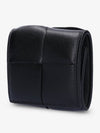 Cassette Folded Coin Purse Black - BOTTEGA VENETA - BALAAN 3