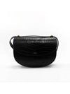 Geneve Quilted Crocodile Shoulder Bag Black - A.P.C. - BALAAN 5