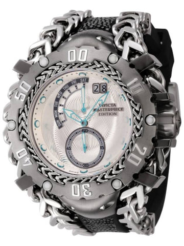 Invicta Masterpiece Quartz Silver Dial Men's Watch 44637 - INVICTA - BALAAN 1