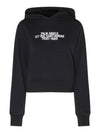 Cotton Hoodie Black - PALM ANGELS - BALAAN 2