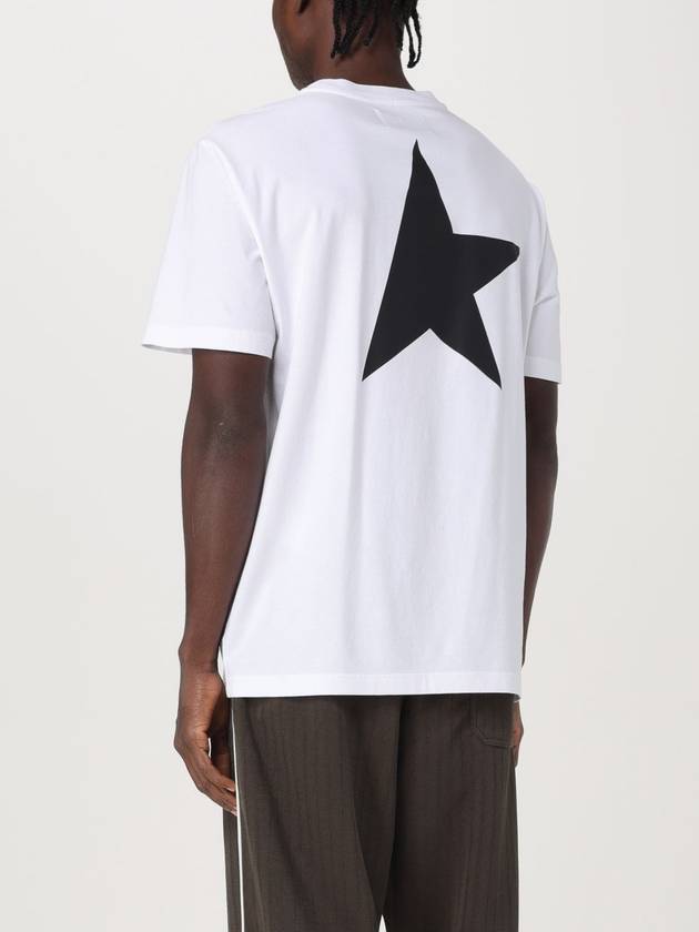 Star Collection Logo Short Sleeve T-Shirt White - GOLDEN GOOSE - BALAAN 4