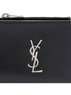 Monogram Half Wallet Black - SAINT LAURENT - BALAAN 8