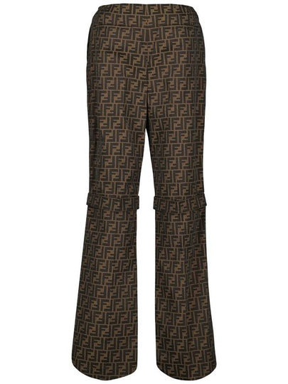 Fendi Trousers Brown - FENDI - BALAAN 2