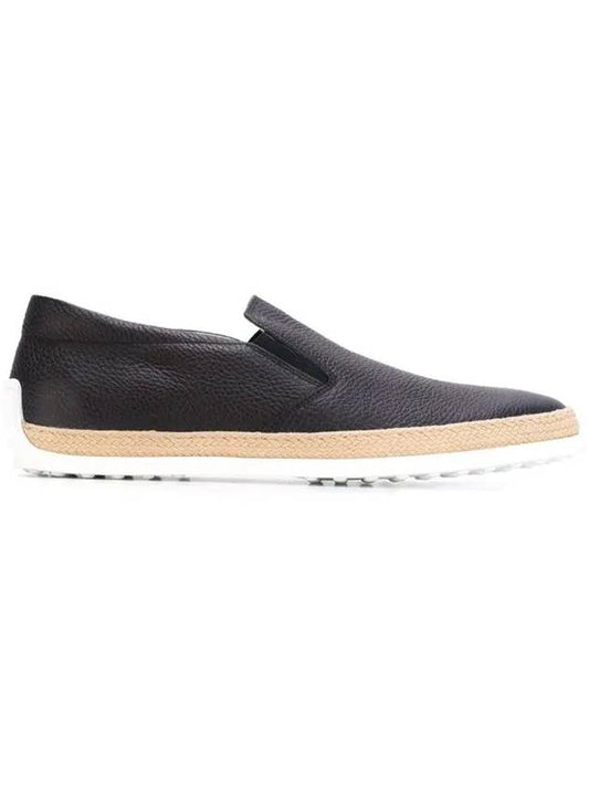 Men's Leather Slip-Ons Black - TOD'S - BALAAN 2