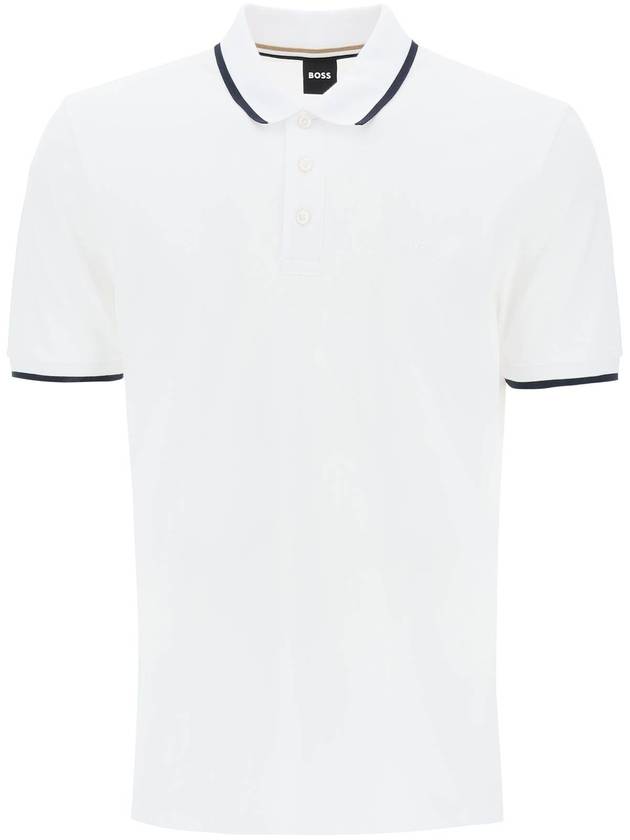 Rubberize Logo Cotton Polo Shirt 50494697 - HUGO BOSS - BALAAN 2