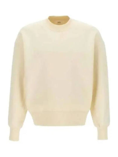 Alexandre Mattiussi Embroidered Logo Sweatshirt Ivory - AMI - BALAAN 2