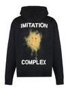 Smile Face Print Hoodie Black - MAISON MIHARA YASUHIRO - BALAAN 3