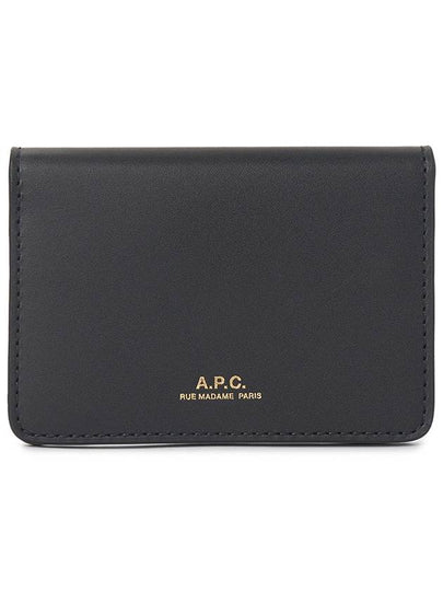 Stefan Horizon Logo Card Wallet Black - A.P.C. - BALAAN 2