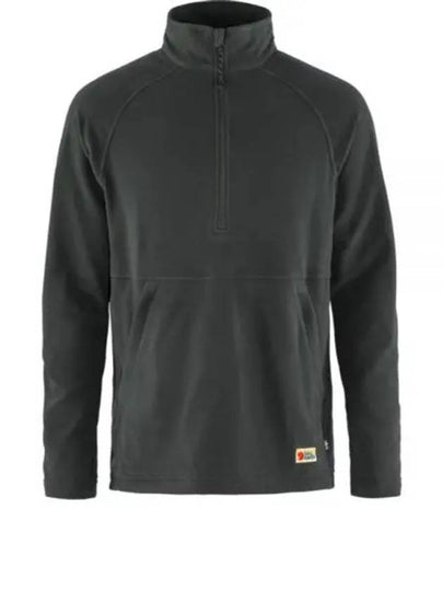 Men's Vardag Lite Fleece Dark Grey - FJALL RAVEN - BALAAN 2