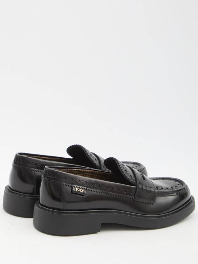 Mocassino Patent Leather Loafer Black - TOD'S - BALAAN 4