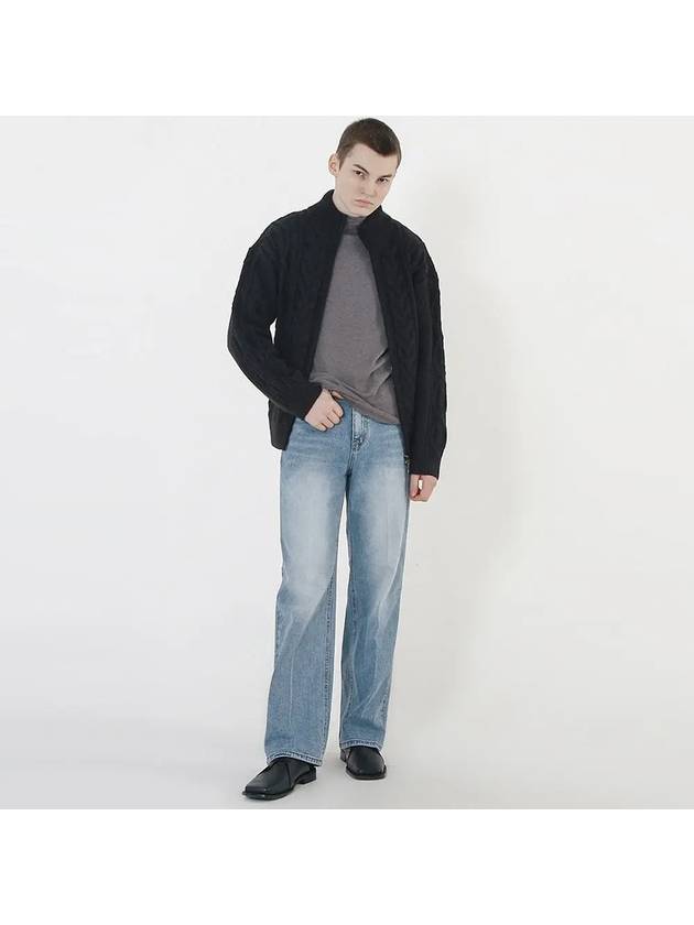 Washed Wide Denim Pants Light Blue - CHANCE'S NOI - BALAAN 6