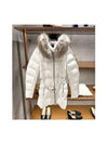 Women s White Akari Goose Down Puffer Jacket AKARISTPU0111 - MOORER - BALAAN 7