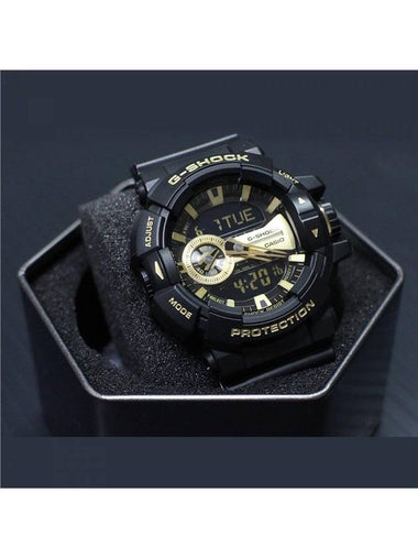 Big Face Gold Hip Hop Analog Wristwatch - G-SHOCK - BALAAN 1