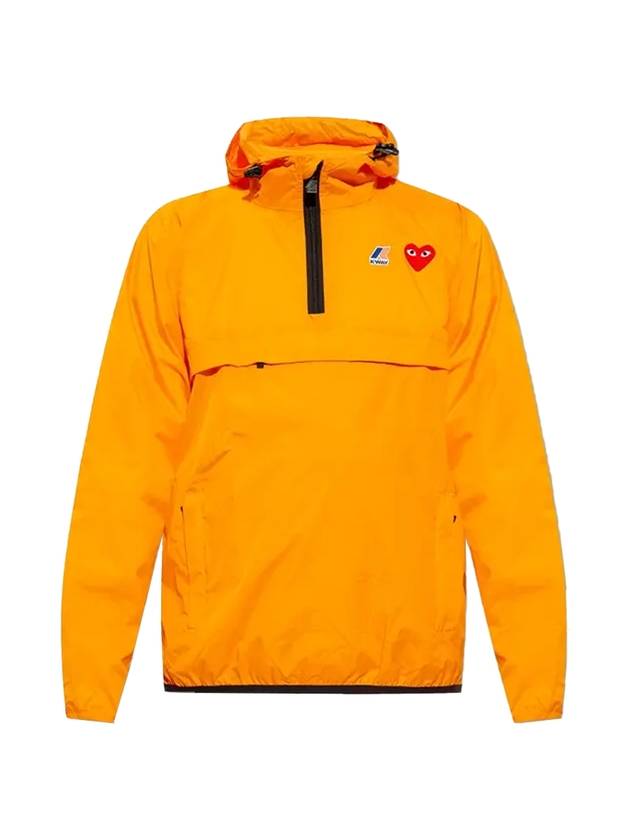 Logo Patch Anorak Orange - COMME DES GARCONS - BALAAN 1