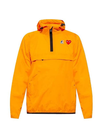 Logo Patch Anorak Orange - COMME DES GARCONS - BALAAN 1