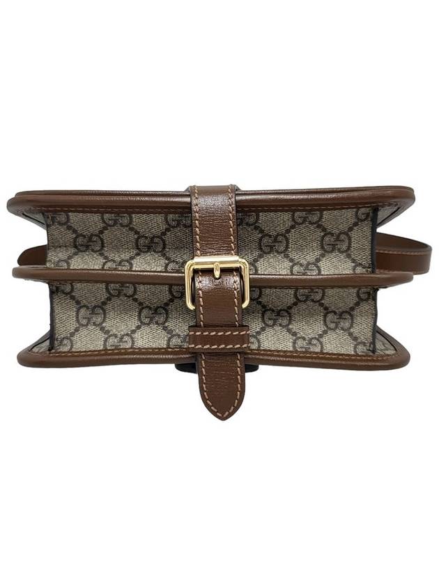 Women s 671620 GG Supreme Interlocking Cross Bag - GUCCI - BALAAN 5