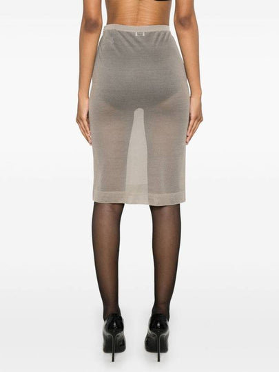 Saint Laurent  Skirts Grey - SAINT LAURENT - BALAAN 2