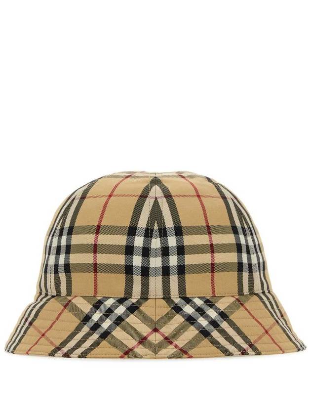 Vintage Check Nylon Bucket Hat Archive Beige - BURBERRY - BALAAN 3