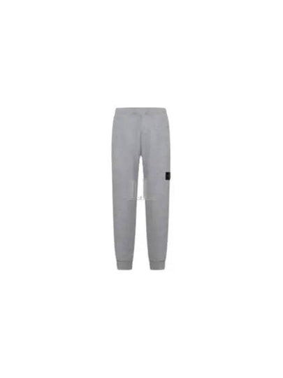 Signature Wappen Patch Cotton Baggy Pants Grey - STONE ISLAND - BALAAN 2