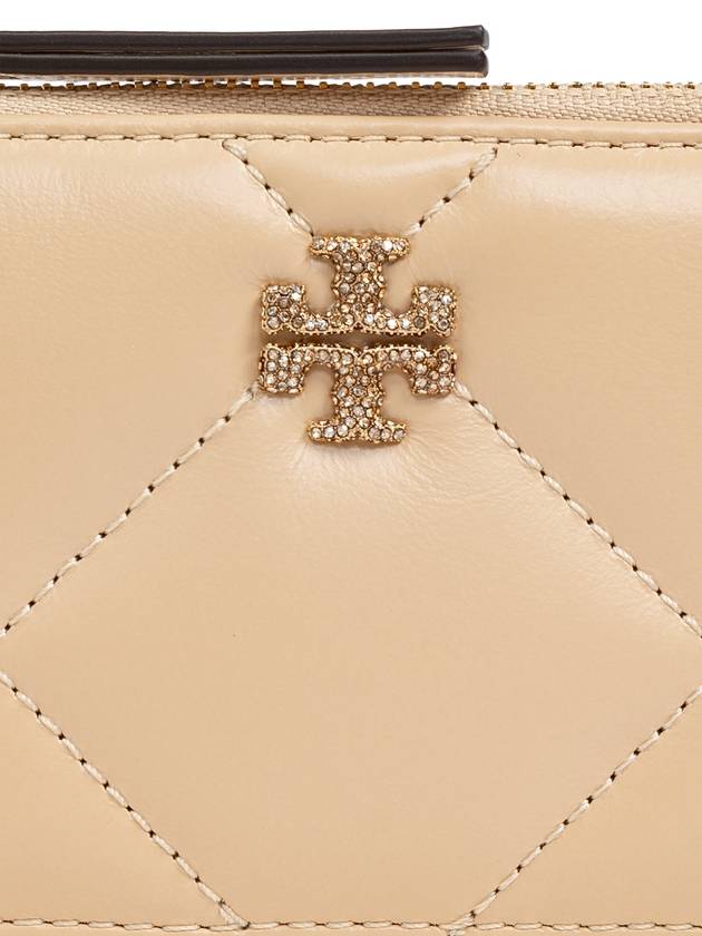 Tory Burch Kira Card Case, Women's, Cream - TORY BURCH - BALAAN 5