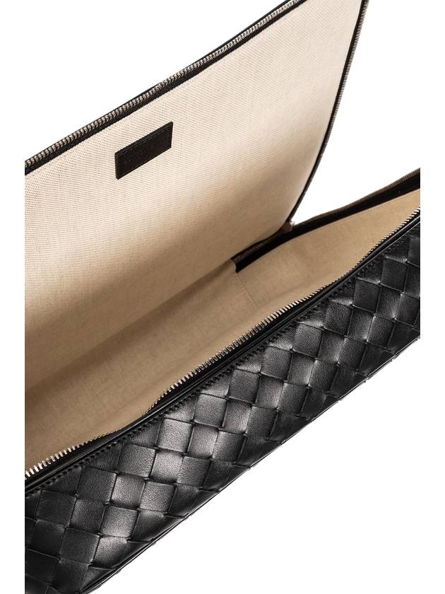 Bottega Veneta ‘Intrecciato Medium’ Travel Case, Men's, Black - BOTTEGA VENETA - BALAAN 5