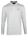 Tyson Golf Collar Long Sleeve T-Shirt White - J.LINDEBERG - BALAAN 2