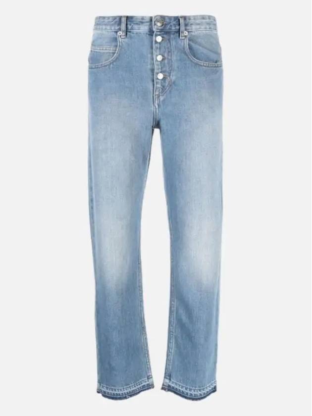 Belden Regular Fit Jeans Light Blue - ISABEL MARANT - BALAAN 4