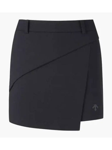 GOLF Women s Semi H Line Brushed Rab Wrap Skirt - DESCENTE - BALAAN 1