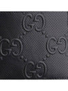 Men's GG Emboss Half Wallet Black - GUCCI - BALAAN 3