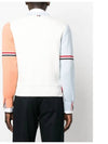 Funmix Cotton ArmBand V-Neck Cardigan - THOM BROWNE - BALAAN 6