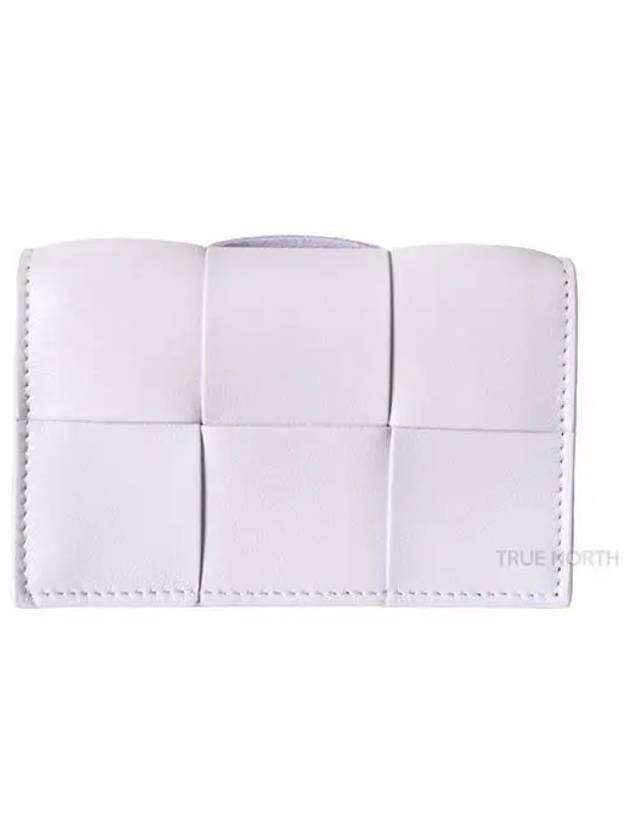 Intrecciato Flap Card Wallet Oyster - BOTTEGA VENETA - BALAAN 2